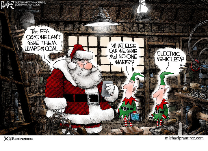 Michael Ramirez for Dec 18, 2023