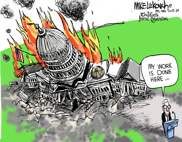 Mike Luckovich for Feb 29, 2024