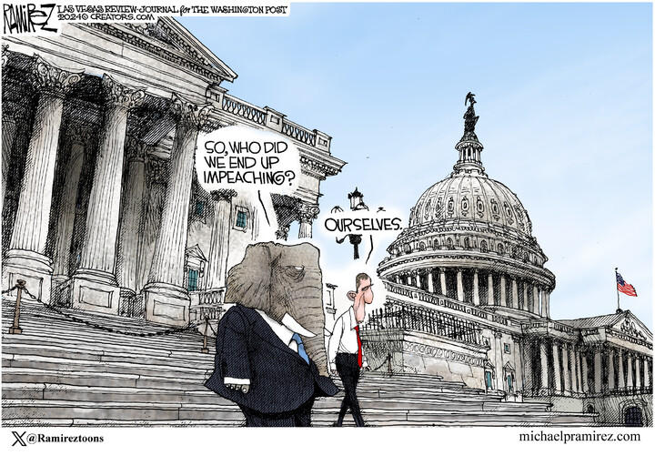 Michael Ramirez for Mar 30, 2024
