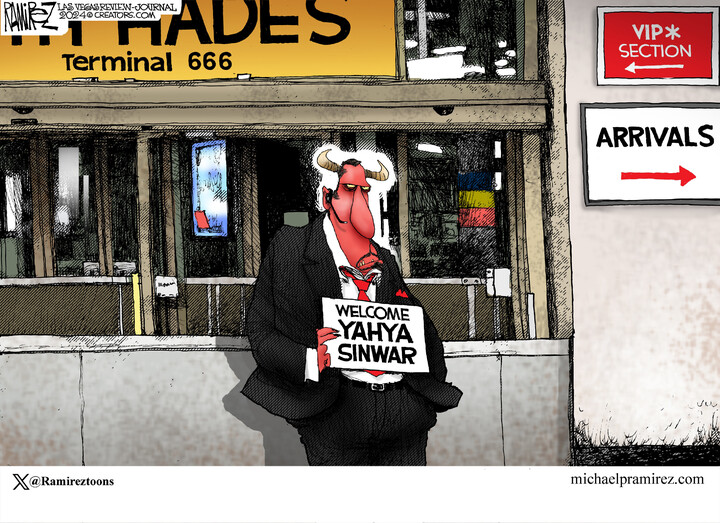 Michael Ramirez for Oct 20, 2024