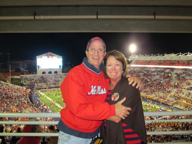Parents George and Betsy's emotions were displayed after the winning field goal kick