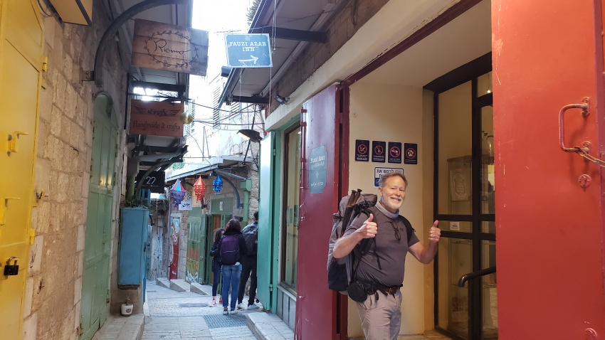 We found our hotel, The Michelle House.