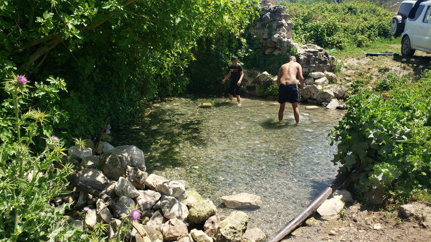 Some local Arabs helped us out.