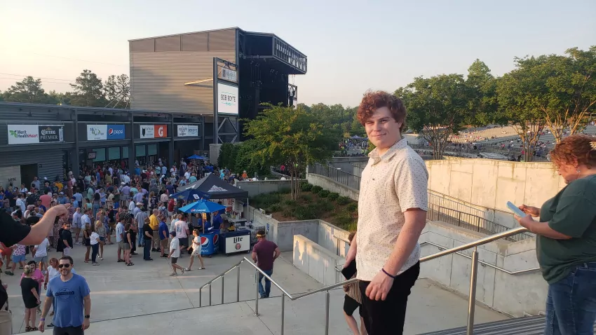 Lawrence Emmerich at Brandon Amphitheater.