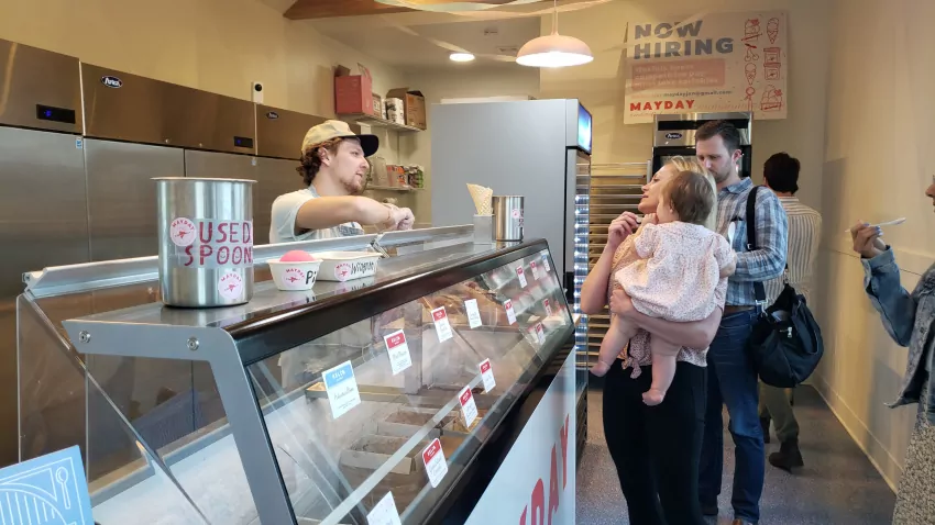 Great custom ice cream