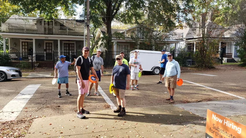 Beautiful quiet quaint street in downtown Jackson. Amazing.