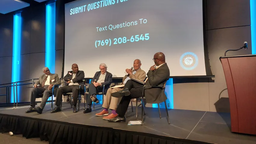 Neddie Winters, long time president, shared inspiring personal stories of faith and racial reconciliation all over our state. 