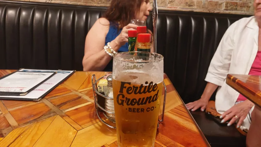 I love Fertile Ground. We need to support our local brewers. No more Bud Light! 