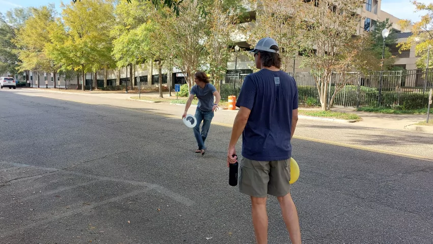 Back to back to defending champion Shane Kellum got shut out from the finals this year. Ouch! He was a contender to win every nine holes but somehow managed to lose at the last second by a spoiler throw. (Mainly me.)