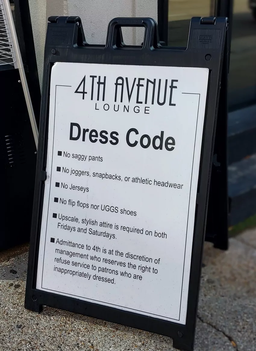 You see all sorts of interesting things downtown. 