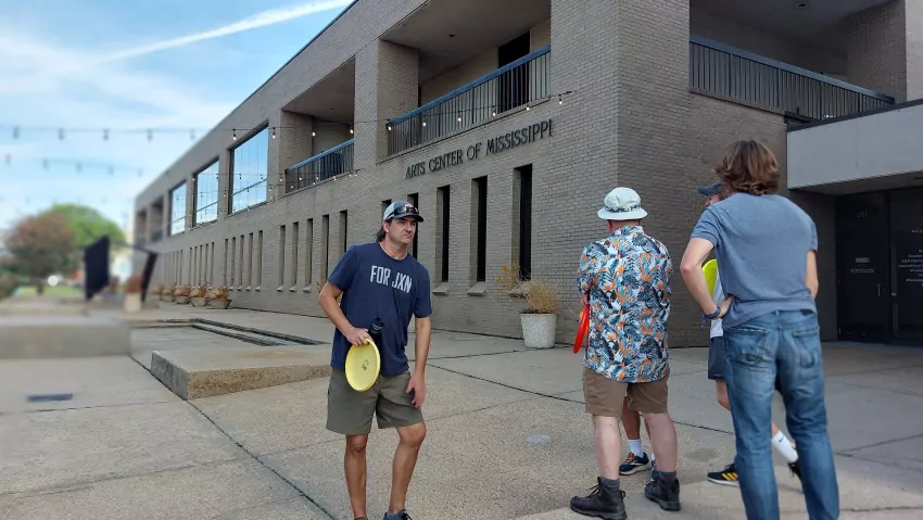 Another fun hole. So many flagpoles, so little time. 