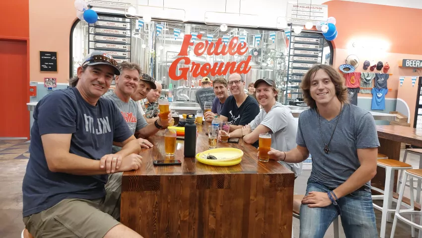 Now we're replenishing all the calories we burned so to be sure as to maintain the fat around our bellies. 