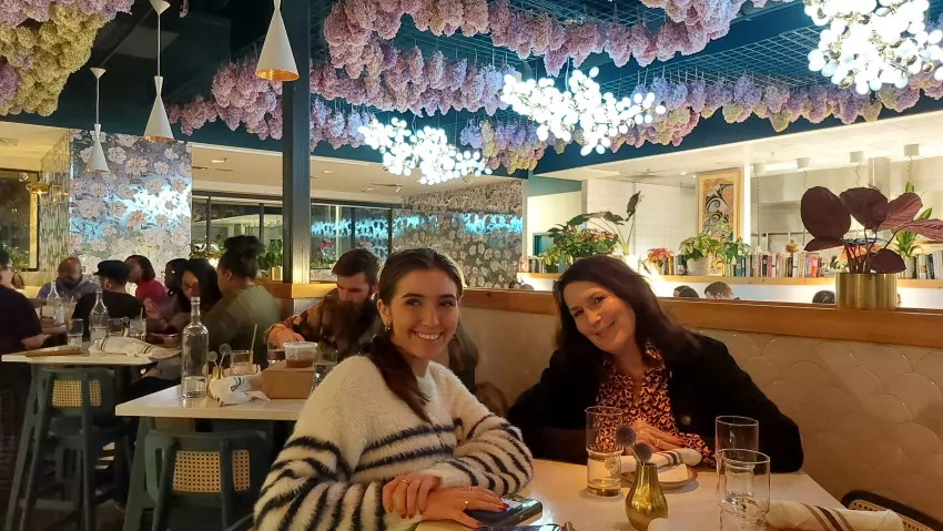 Daughter Ruth, wife Gunny