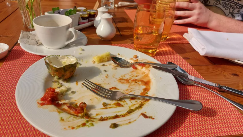 I think I like Indian food for breakfast. 