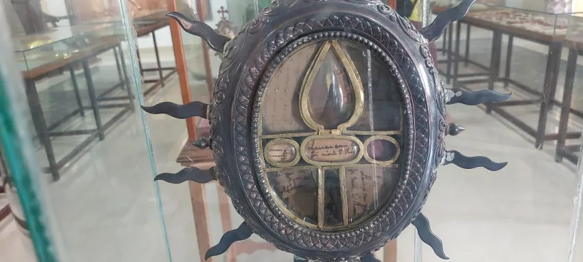 The speartip that killed St. Thomas. 