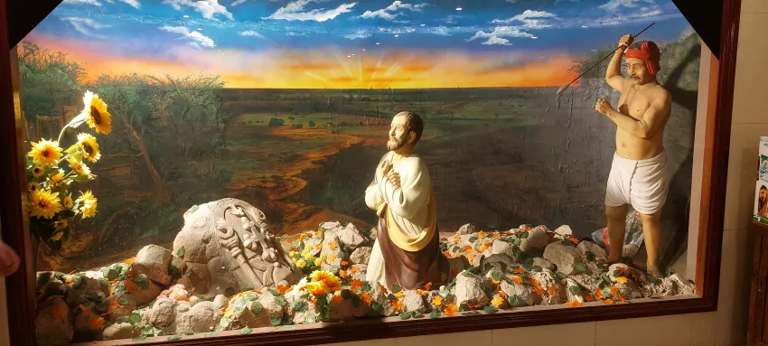 The martyrdom of St. Thomas 