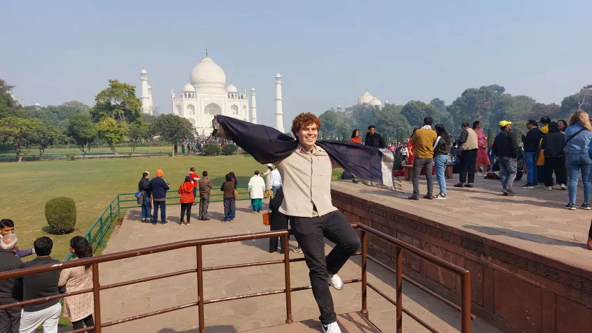 Lawrence was giddy. I haven't seen him this excited since he was a child. 