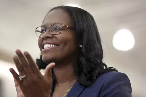 Old Dominion women's basketball coach Nikki McCray-Penson smiles in Norfolk, Va. May 31, 2017. Two-time Olympic gold medalist and former ABL MVP Nikki McCray-Penson has died. She was 51. McCray-Penson was an assistant women's basketball coach at Rutgers last season and the school confirmed her death, although the cause of her passing was not immediately known. (Steve Earley/The Virginian-Pilot, File via AP)