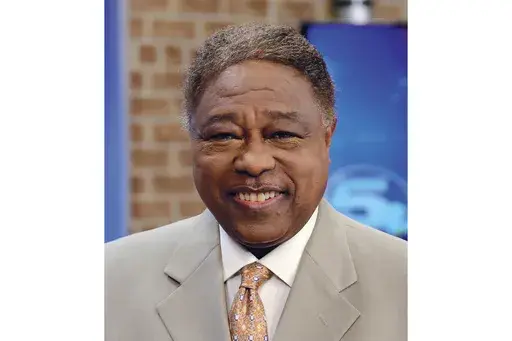 This photo provided by WKRG shows former WKRG news anchor Mel Showers. (WKRG via AP)