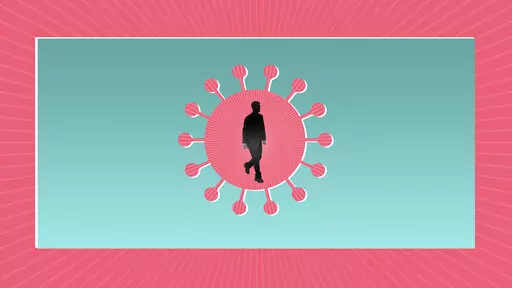 Why are so many vaccinated people getting COVID-19 lately? AP Illustration/Peter Hamlin)