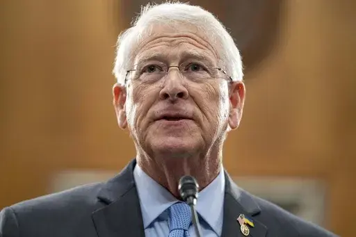 Sen. Roger Wicker, R-Miss., speaks during an event on Capitol Hill in Washington, Tuesday, April 9, 2024. (AP Photo/Jacquelyn Martin, File)