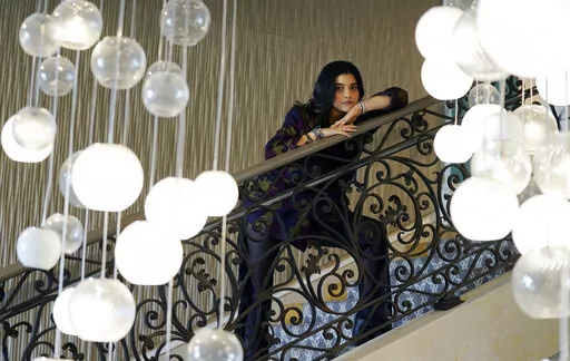 Iman Vellani poses for a portrait on Wednesday, Oct. 25, 2022, in Dana Point, Calif. Vellani has been named one of The Associated Press' Breakthrough Entertainers of 2022. (AP Photo/Chris Pizzello)