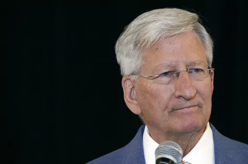 The Mississippi Supreme Court on Thursday, March 16, 2023, affirmed a ruling by Judge David Chandler, shown in this photo from May 6, 2016. Chandler ruled in 2021 that Mississippi's capital city of Jackson neglected to follow all required steps when it tried to annex land near the Jackson-Medgar Wiley Evers International Airport. (AP Photo/Rogelio V. Solis, File)