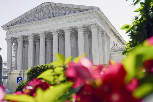 The U.S. Supreme Court is seen, July 13, 2023, in Washington. (AP Photo/Mariam Zuhaib, File)