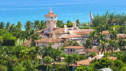 This photo shows an aerial view of former President Donald Trump's Mar-a-Lago club in Palm Beach, Fla., Aug. 31, 2022. The FBI search of Donald Trump’s Florida estate has spawned a parallel special master process that this month slowed down a criminal investigation and exposed simmering tensions between Justice Department prosecutors and lawyers for the former president. The probe into the presence of top-secret information at Mar-a-Lago continues. (AP Photo/Steve Helber, File)