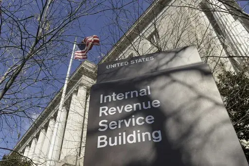 This March 22, 2013, file photo shows the exterior of the Internal Revenue Service building in Washington. (AP Photo/Susan Walsh, File)