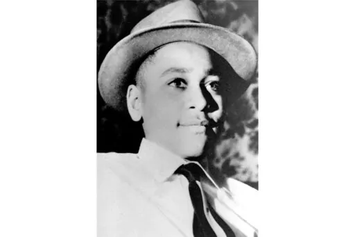 This undated photo shows Emmett Louis Till, who was kidnapped, tortured and killed in the Mississippi Delta in August 1955 after witnesses claimed he whistled at a white woman working in a store. Till's cousin, Patricia Sterling, filed a federal lawsuit Tuesday, Feb. 7, 2023, to compel the current Leflore County sheriff, Ricky Banks, to serve an arrest warrant on Carolyn Bryant in the kidnapping that led to the brutal lynching of Till, a Black teenager. She has since remarried and is named Carol