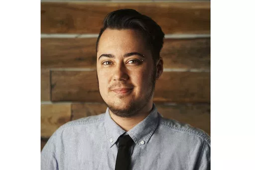 Tis 2022 photo shows a self-portrait of Maxwell Kuzma, a transgender man working as a film editor and writer living outside of Columbus in rural Ohio. Kuzma expressed dismay at a Vatican document issued Monday, April 8, 2024, that rejected the idea that one’s biological sex can change. (Maxwell Kuzma via AP)