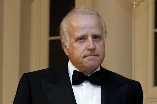 James Biden arrives at the White House to attend the State Dinner for South Korea, Oct. 13, 2011, in Washington. James Biden will appear before Republicans for a private interview In February 2024 as lawmakers seek to regain some momentum in their monthslong impeachment inquiry into his brother, President Joe Biden. (AP Photo/Haraz N. Ghanbari, File)