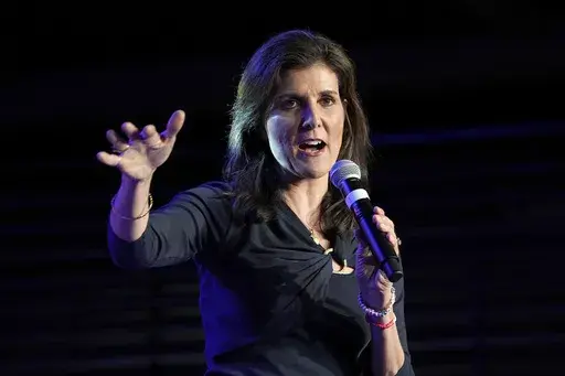 Republican presidential candidate former UN Ambassador Nikki Haley speaks at a campaign event in Forth Worth, Texas, March 4, 2024. Haley exceeded expectations by becoming the last Republican standing against Donald Trump in the Republican presidential nomination fight, and she still hasn't fallen in line and endorsed her former rival. Some allies believe she may be forced to endorse Trump before the November election to avoid permanently alienating the GOP's hardcore base. But if Haley submits 