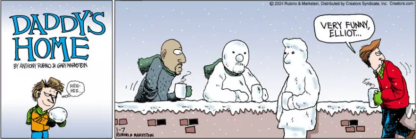 Daddy's Home for Jan 07, 2024