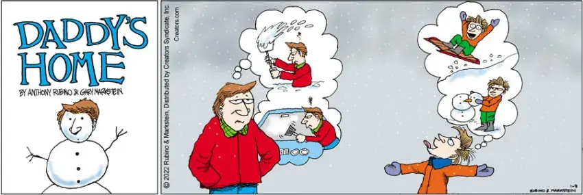 Daddy's Home for Jan 09, 2022