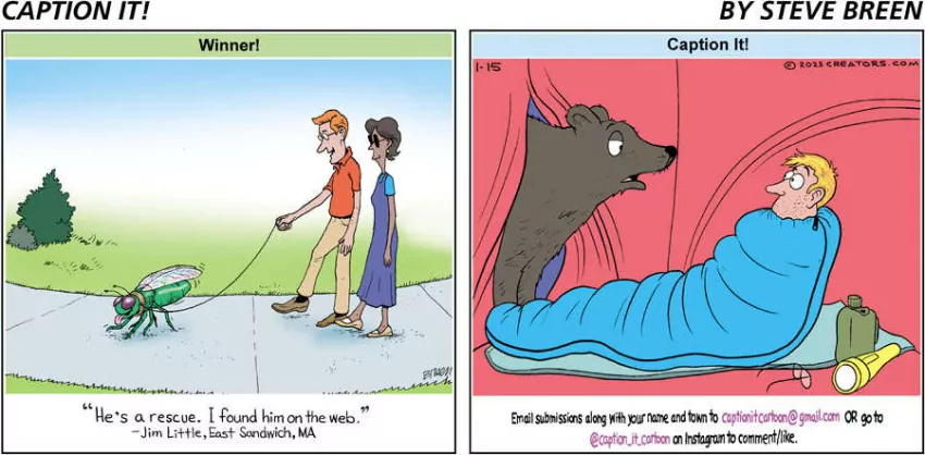 Caption It! for Jan 15, 2023