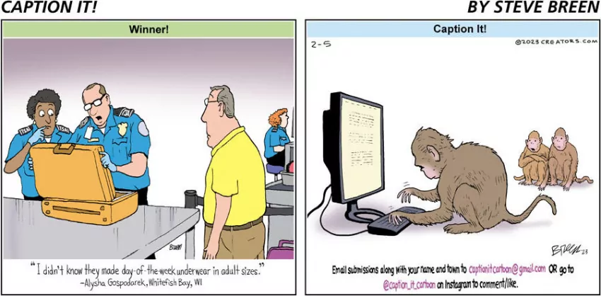 Caption It! for Feb 05, 2023