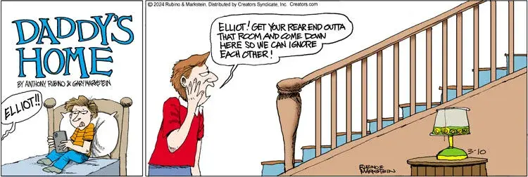 Daddy's Home for Mar 10, 2024