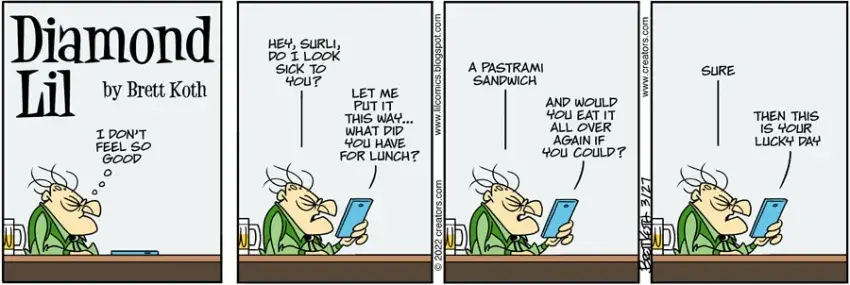 Diamond Lil for Mar 27, 2022