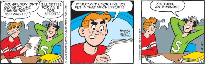 Archie for Mar 27, 2025