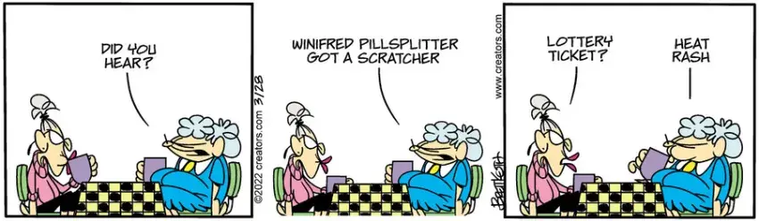 Diamond Lil for Mar 28, 2022