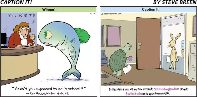 Caption It! for Apr 07, 2024