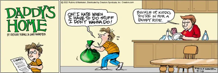 Daddy's Home for Apr 10, 2022