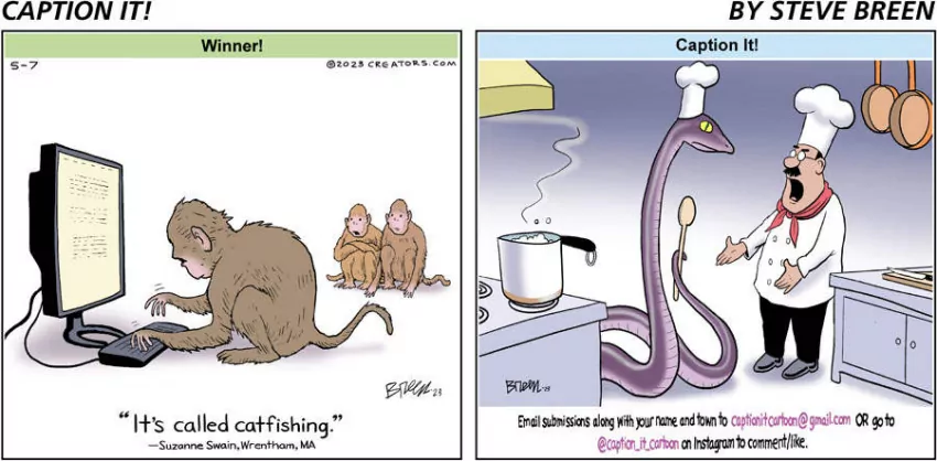 Caption It! for May 07, 2023