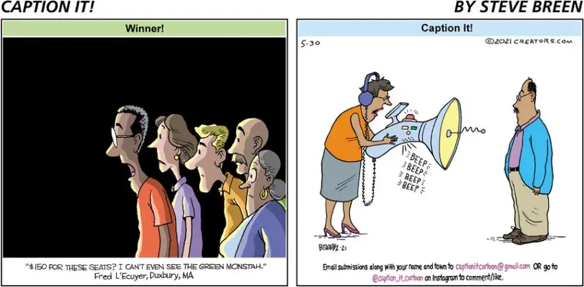 Caption It! for May 30, 2021