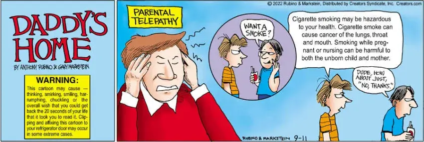 Daddy's Home for Sep 11, 2022