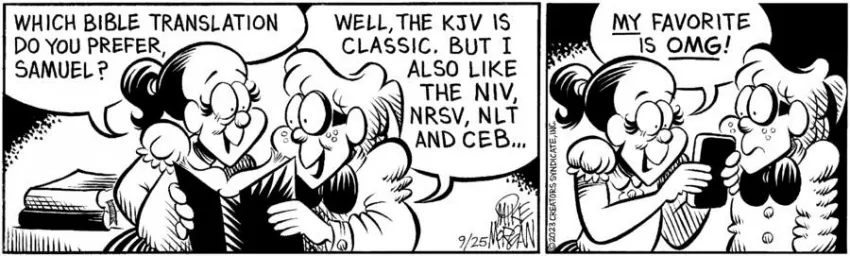 For Heaven's Sake for Sep 25, 2023