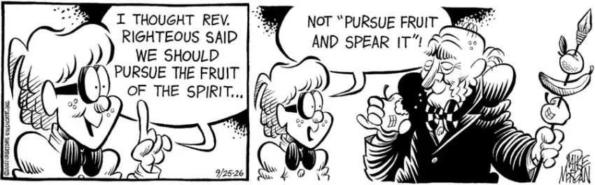 For Heaven's Sake for Sep 27, 2021