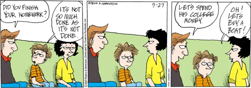 Daddy's Home for Sep 27, 2021